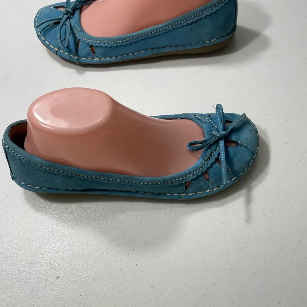 Dr. Scholl's Blue Fairy Renfaire Sky Blue Women's Flats Size 8 SB-70